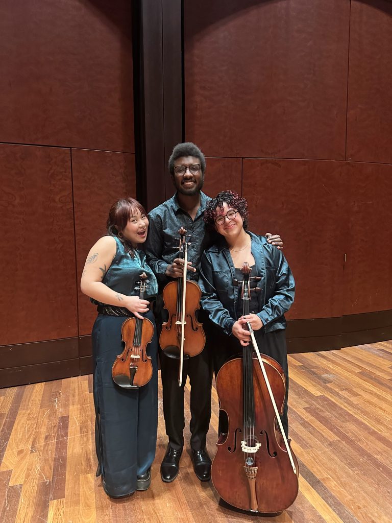 Collaborating with Venezuelan cellist Adalus Low-Manzini